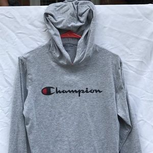 Youth large champions long sleeve t-shirt